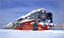 Carpatia Express Steam Engine (Train Hotel). Romania - Distinctive, Boutique, Unique Hotels and Accommodations.