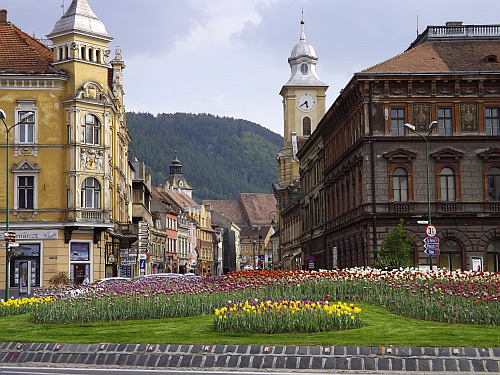 Downtown Brasov, Romania