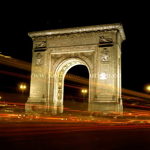 Bucharest, Romania - Arch of Triumph