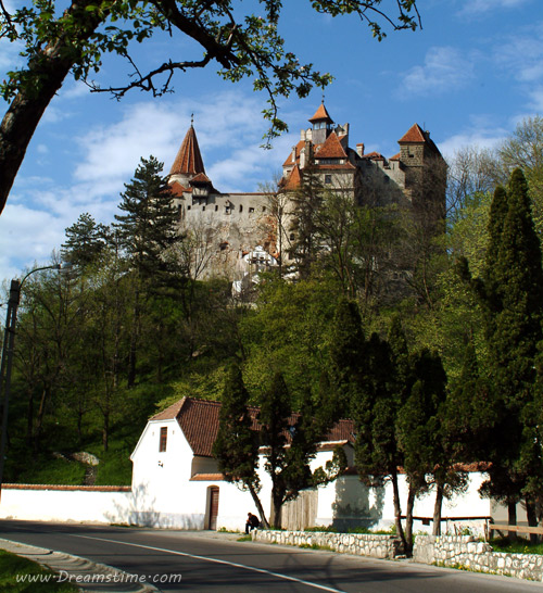 Bran (Dracula) Castle Image - Near Brasov, Transylvania, Romania