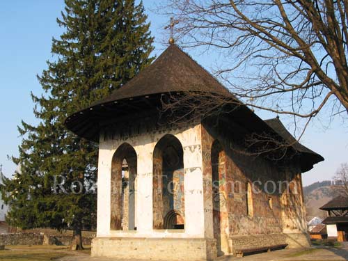 The Painted Monasteries of Bucovina & Moldova  -
Humor Painted Monastery Image