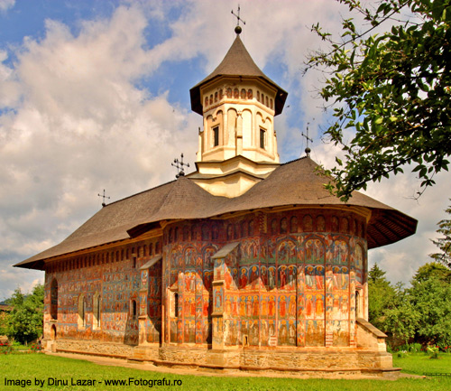 The Painted Monasteries of Bucovina & Moldova  -
Moldovit Painted Monastery Image