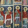 Sucevita Painted Monastery Frescoe Detail Image