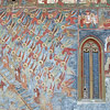 Sucevita Painted Monastery Frescoe Detail Image