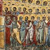 Voronet Painted Monastery Frescoe Detail Image