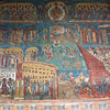 Voronet Painted Monastery Frescoe Detail Image