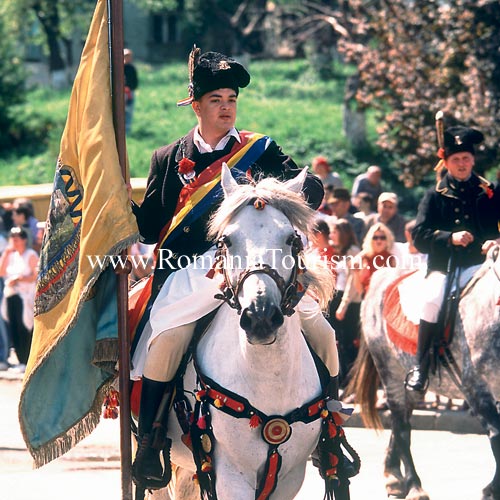 People and Traditions - "Sarbatoarea Junilor"
Brasov, Romania Image
