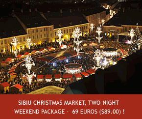 Oferta Sopeciala - Sibiu Christmas Market 2012 - Targul de Craciun