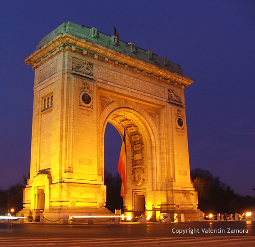 Bucharest - The Arch of Triumph 