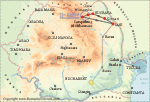 Romania Itinerary Tour, Attractions Map