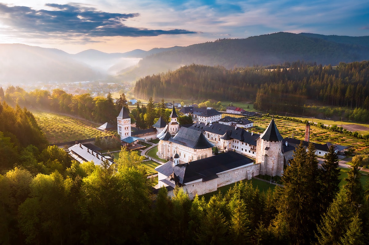 Monastery Putna in Bucovina region