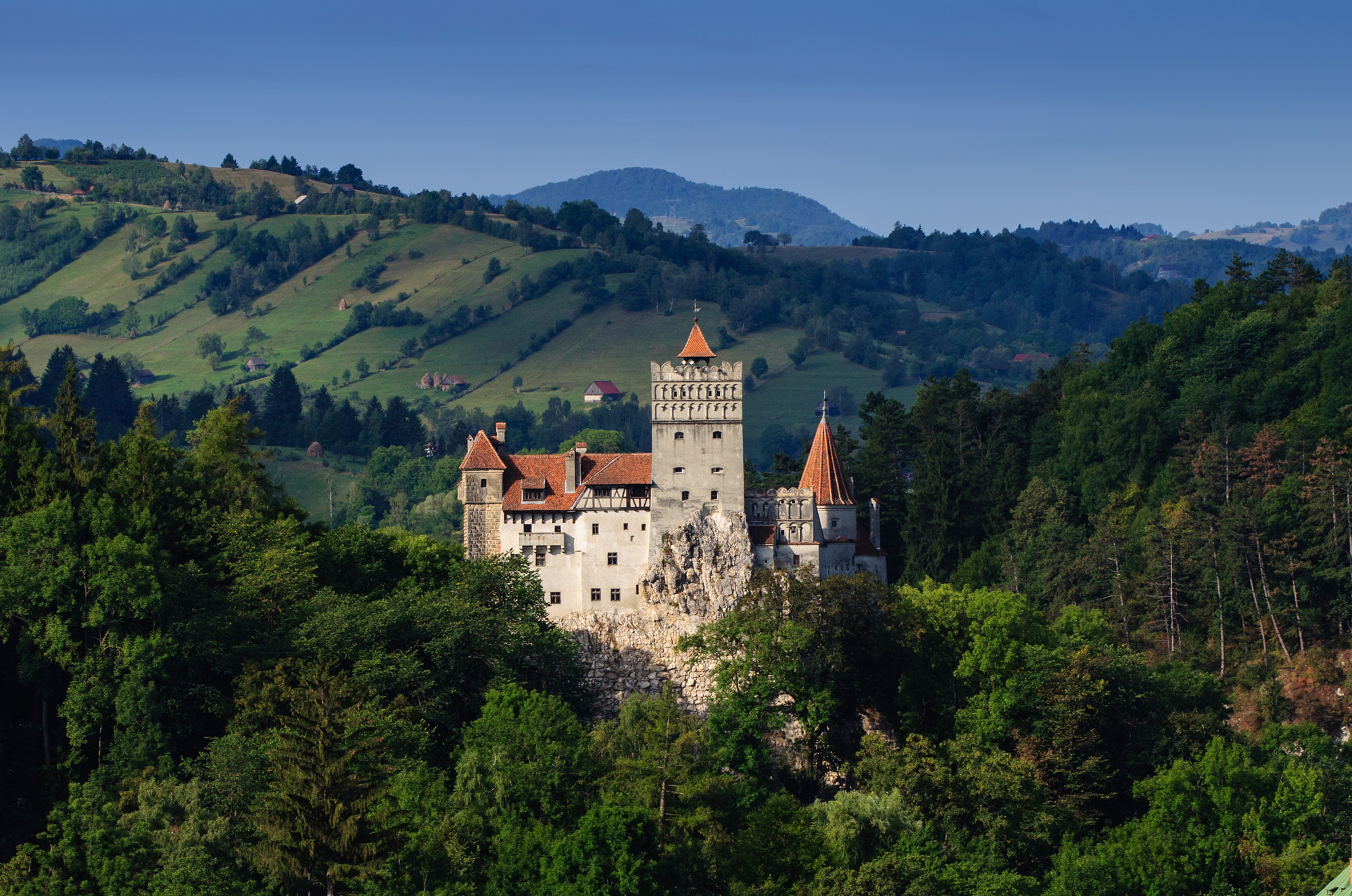Dracula Castle in Transylvania, Bran Castle Romania