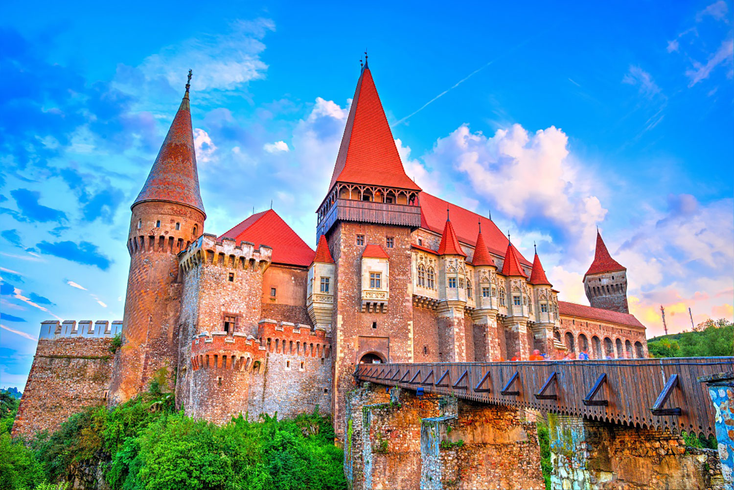 Corvin Castle (Hunedoara) Castle, Transylvania - Romania