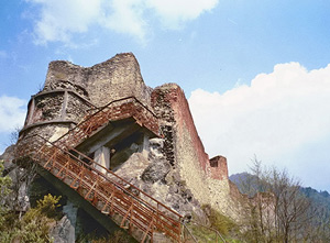 The Fortress Ruins at Poenari