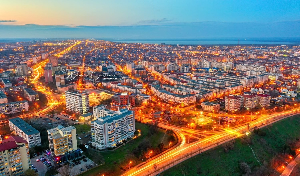 Galati Romania - View from above