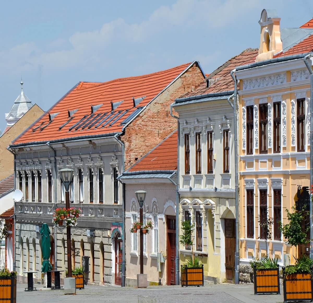 Town of Miercurea Ciuc central area