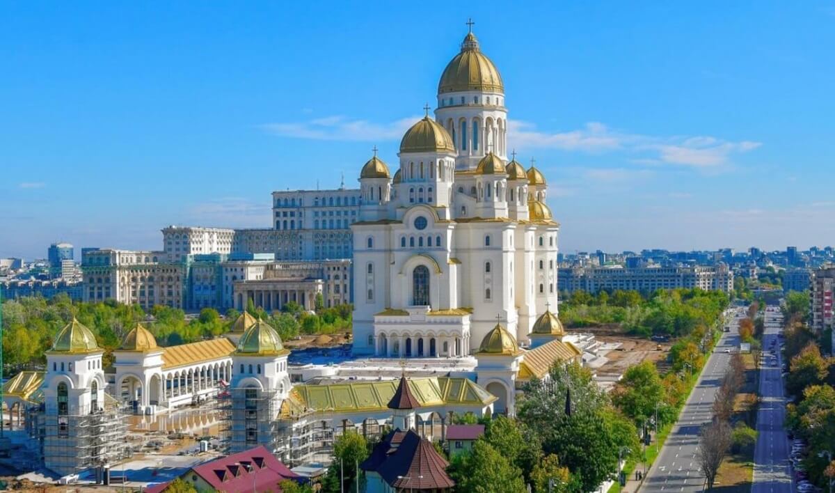 Bucharest National Cathedral General View