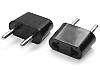 Image of a plug adaptor - required for non-European appliances.