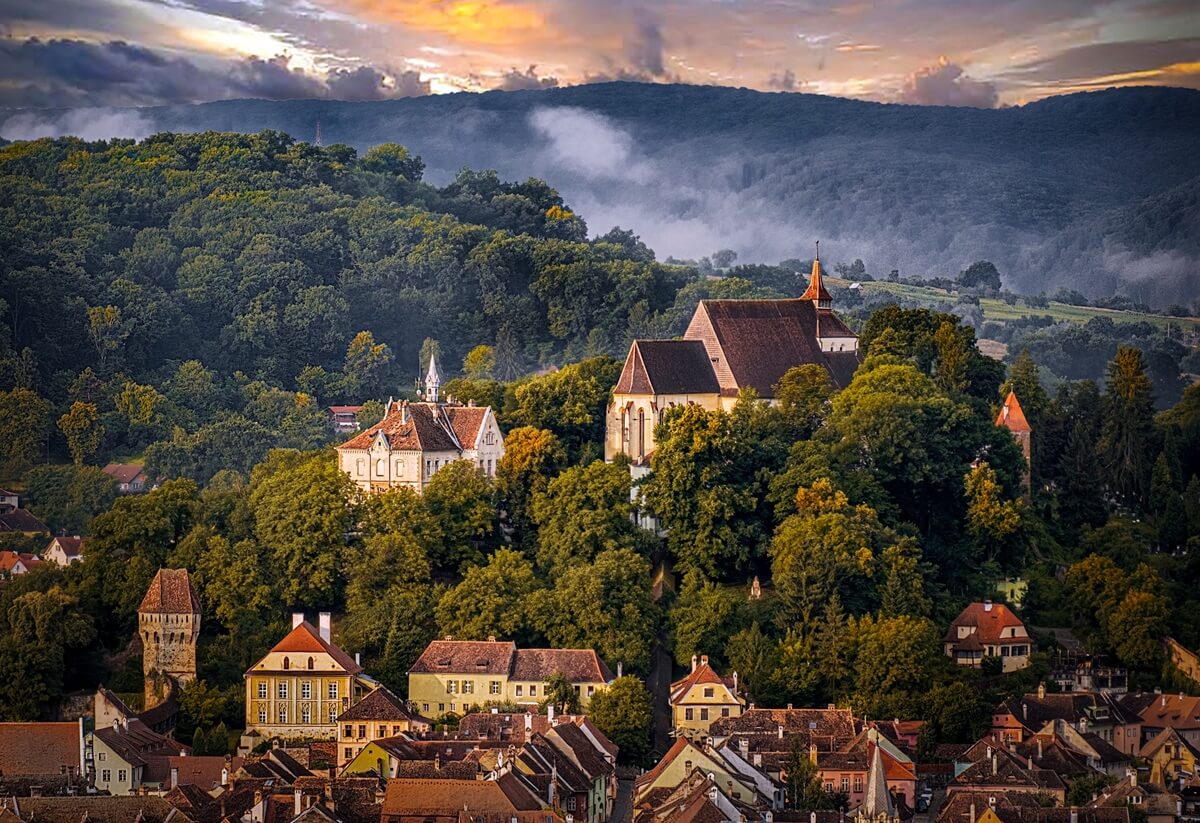 Sighisoara citadel - Panorama