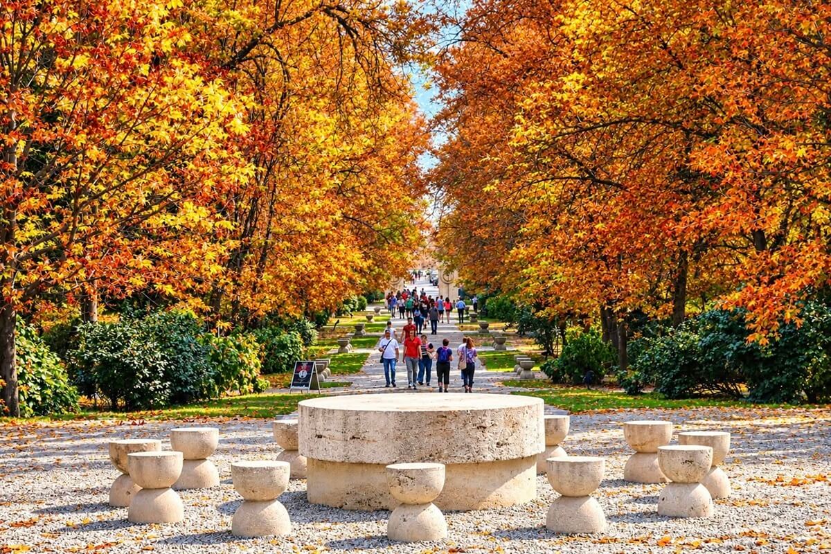 Town of Targu Jiu  - central park