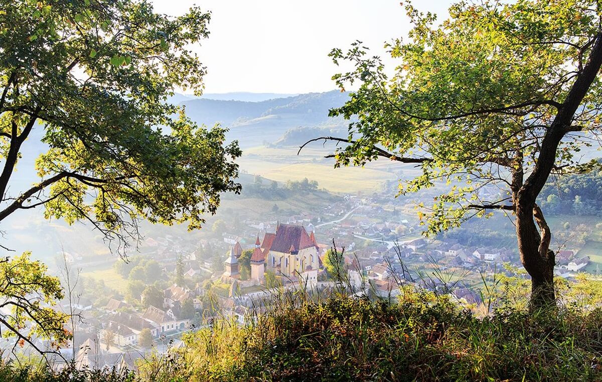 Biertan stronghold in southern transylvania