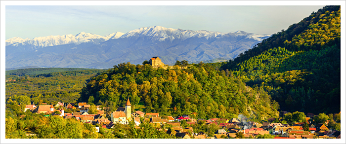 TRANSYLVANIA, ROMANIA: MERKBLÄTTER ZUM