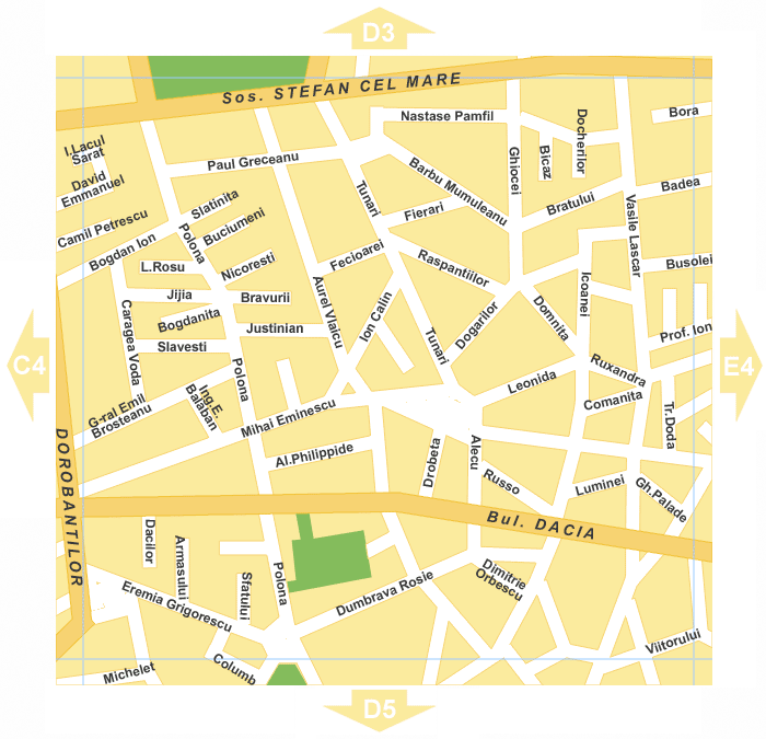 Bucharest Map - D4