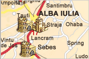 Alba Iulia  - City Map (Harta orasului Alba Iulia )