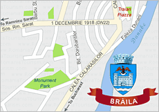 Braila - City Map ( Harta Orasului Braila )