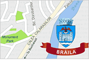 Braila - City Map (Harta orasului Braila)