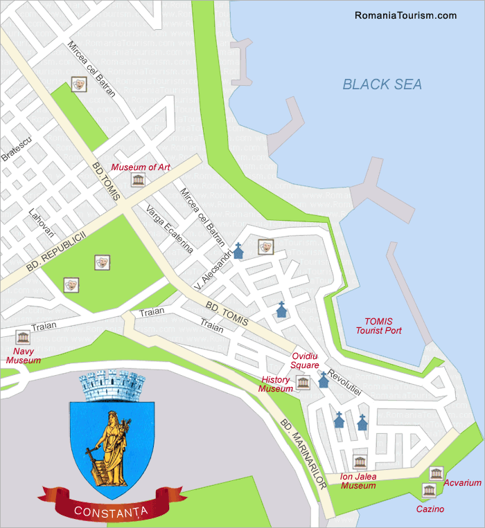 Constanta City Map (Harta Orasului Constanta)