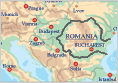 Europe Map - Romania on Map